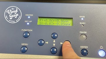 How to perform media gap, bi-directional adjustment, feed calibration and print / cut adjustment.