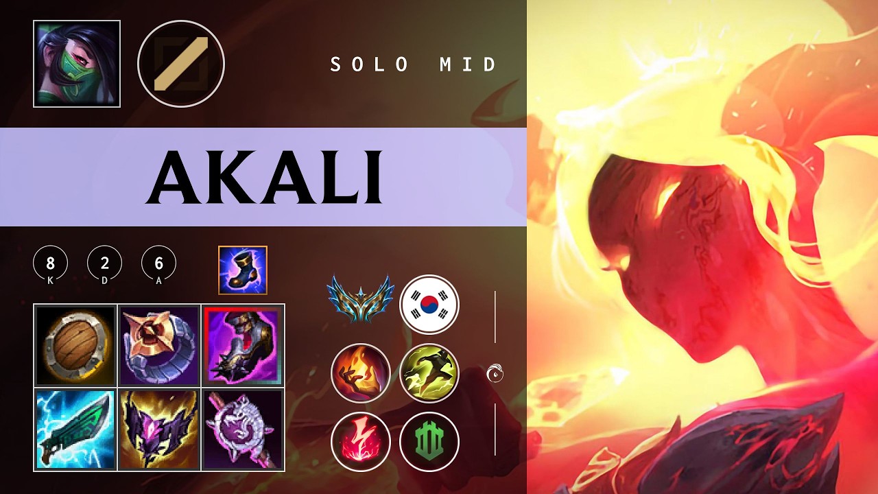 Akali Mid vs Vladimir - KR Challenger Patch 26.04