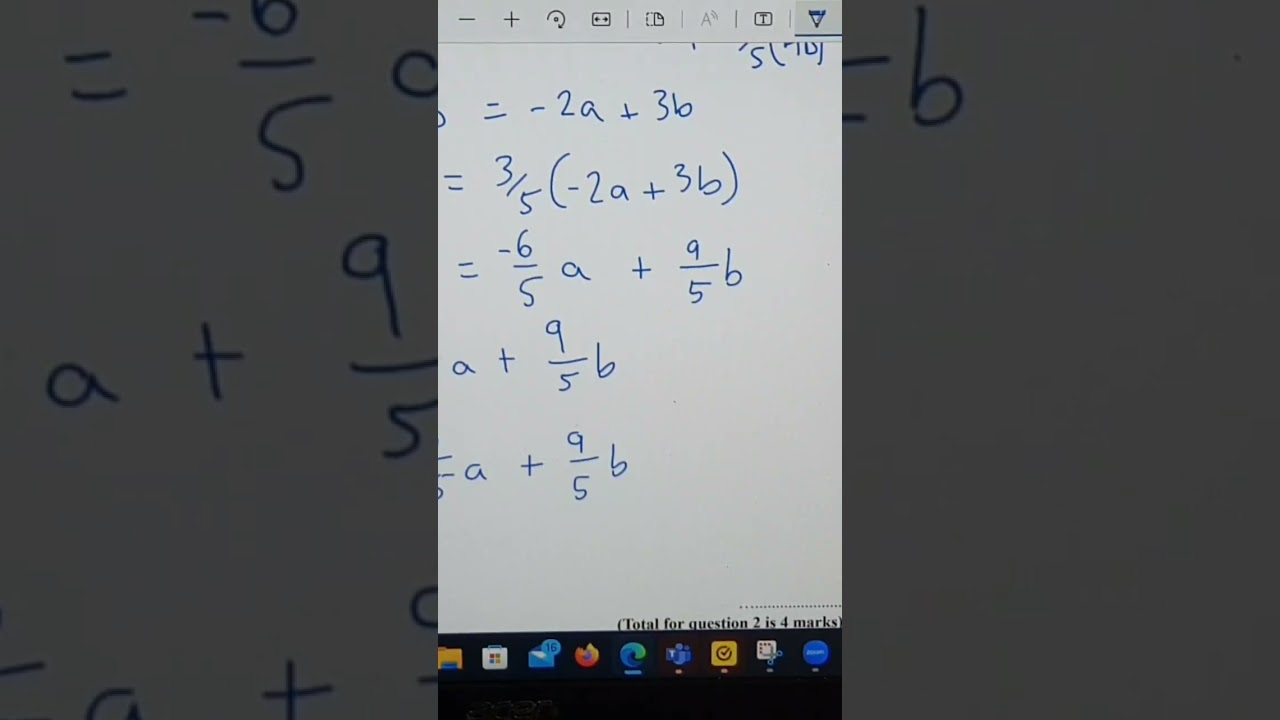 Vector Geometry Grade 9 