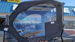 YES! RMAX! We made it work! USA Windshield, Yamaha Soft Side Enclosure,  SuperATV Rear Window! screenshot 3