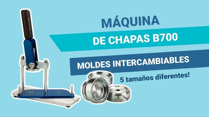 MÁQUINA PARA HACER CHAPAS B-500 de Ø 75 mm