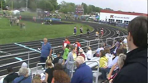 2011 Kokomo Sectionals John Alsup 100m Dash Prelims