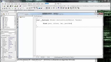 C++ Builder 6 - Cálculo do Índice de Massa Corporal