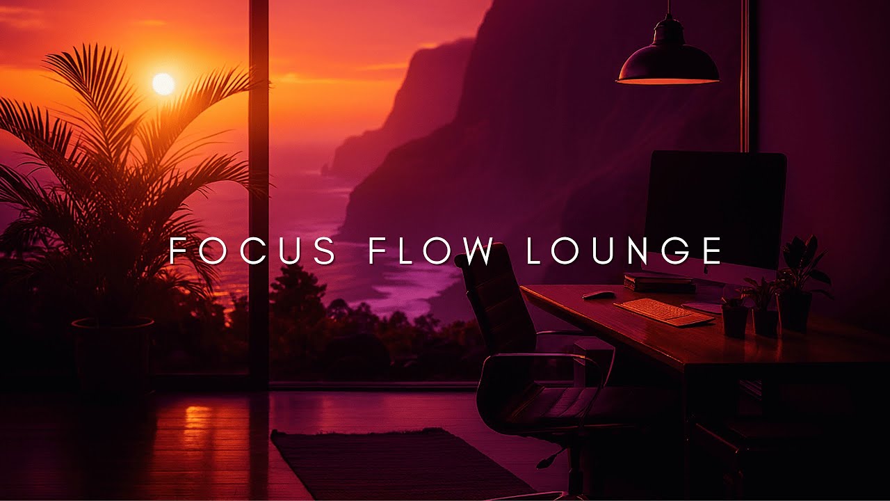 Focus Flow Deep House 2025 | Study Beats & Deep House Chill Mix • 2-Hour Low BPM
