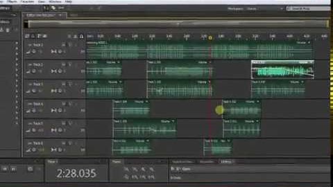 Adobe Audition CS6 basics
