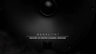 Monolith by Monoprice Encore C6 Center Channel Speaker