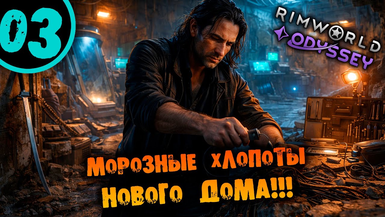 #03 МОРОЗНЫЕ ХЛОПОТЫ НОВОГО ДОМА Прохождение Rimworld Highlander 1.6 НА РУССКОМ