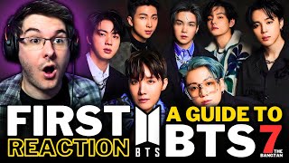 NON KPOP FAN REACTS TO 'A Guide to BTS Members: The Bangtan 7' For The FIRST TIME! | BTS REACTION