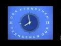 Sendererinnerungen  DDR -  Fernsehen Uhr 2.Programm die Uhr erstmals in Farbe