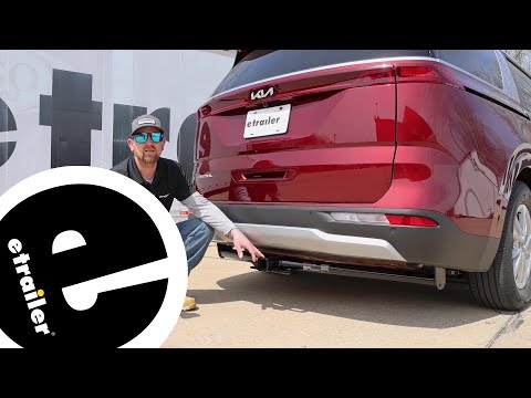 etrailer | Curt Class III Trailer Hitch Installation – 2023 Kia Carnival