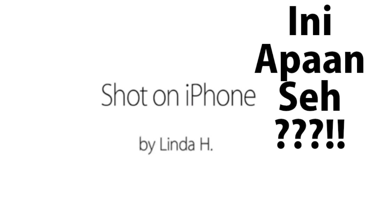 Apa Itu Shot On Iphone YouTube
