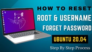 How to Reset Root & Username Forgot Password in Ubuntu 20.04 | Reset root password change