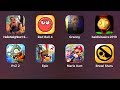 Hello Neighbor,Red Ball 4,Granny,Baldis Basics,PvZ 2,Angry Birds Epic,Mario Kart Tour,Brawl Stars