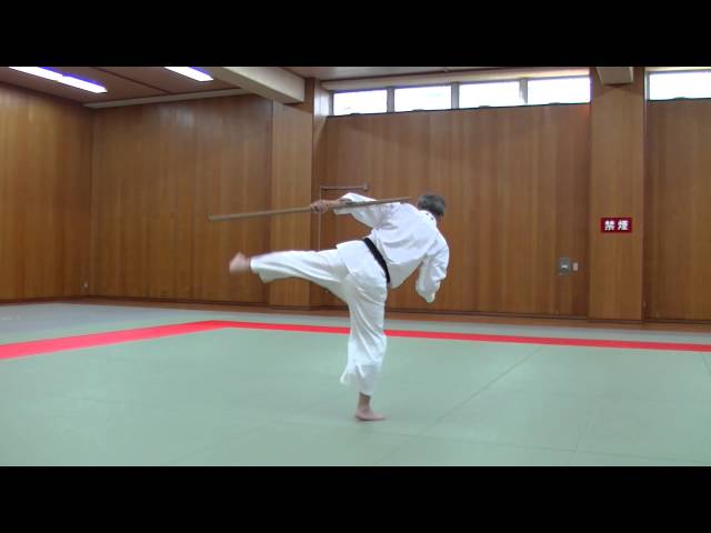 棒友会 J091 杖術 少林寺拳法形 天地拳 bo-yu-kai J091 JO Kata
