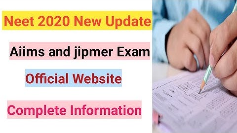 Neet 2020 Registration - Neet 2020 Official website| Neet 2020 New Update