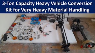 material handling kit | heavy vehicle kit | high capacity vehicle kit | platform truck | tow truck