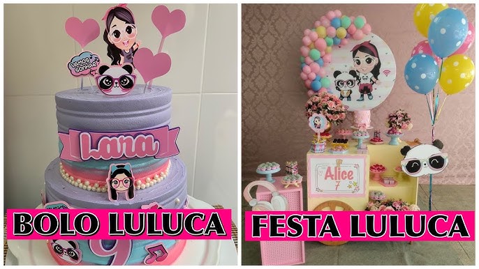 Festa Luluca para Imprimir - Caixa Envelope - Arquivo Grátis 