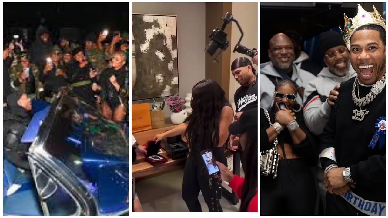 Ashanti buys Nelly his dream car on his 49th  birthday after he gifted her diamonds ....