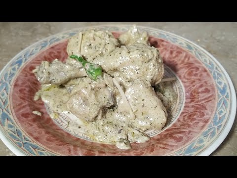 Chicken White Karahi Recipe How To Make Chicken White Karahi Chef Faisal 