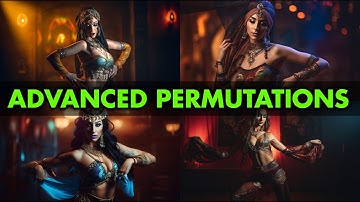 Unlocking the Power of Permutations MidJourney V5 : Aspect Ratio, Seed, & Chaos Parameter Explained