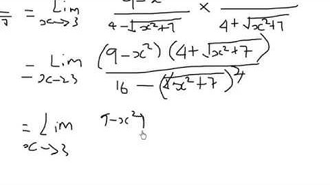 Evaluating limits by rationalizing the denominator