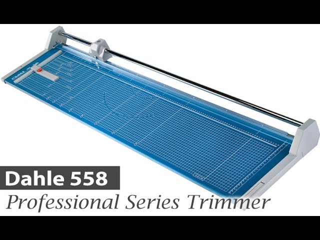 Dahle 556 Professional Rolling Trimmer - YouTube