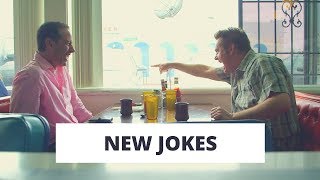 Kevin Hart, Sarah Silverman and Brian Regan pitch jokes to Jerry Seinfeld