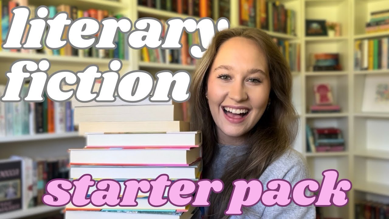 Book recommendations to get you into reading literary fiction!