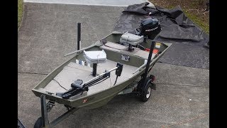 14 foot Jon Boat Conversion  Cheap Mods