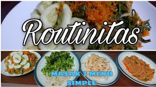 #Batamisland#Masak sayur urap#Routinitas#masaksimple#menusederhana#silentvlog | MASAK MENU SIMPLE