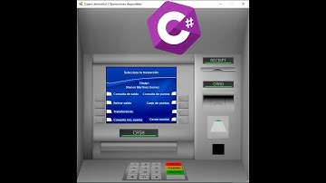 Cajero automático en .NET C# Windows Forms