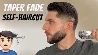 Combover Taper Fade w/ NorthStar Design Self-Haircut Tutorial | How To Cut Your Own Hair