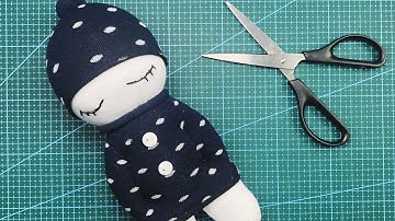 How to make socks dolls from scratch//Sewing for beginners//Tips & tricks DIY Tutorial