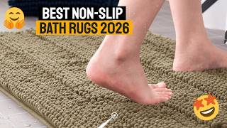 Safe Bathroom Rugs That Won't Slip - The Best Picks 2026!
