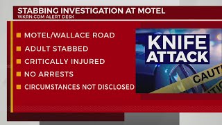 1 critically injured in stabbing at South Nashville motel