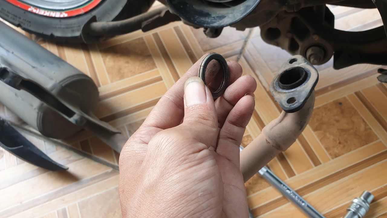 Ring packing Knalpot Honda Beat jgn sampai rusak atau aus bisa bocor