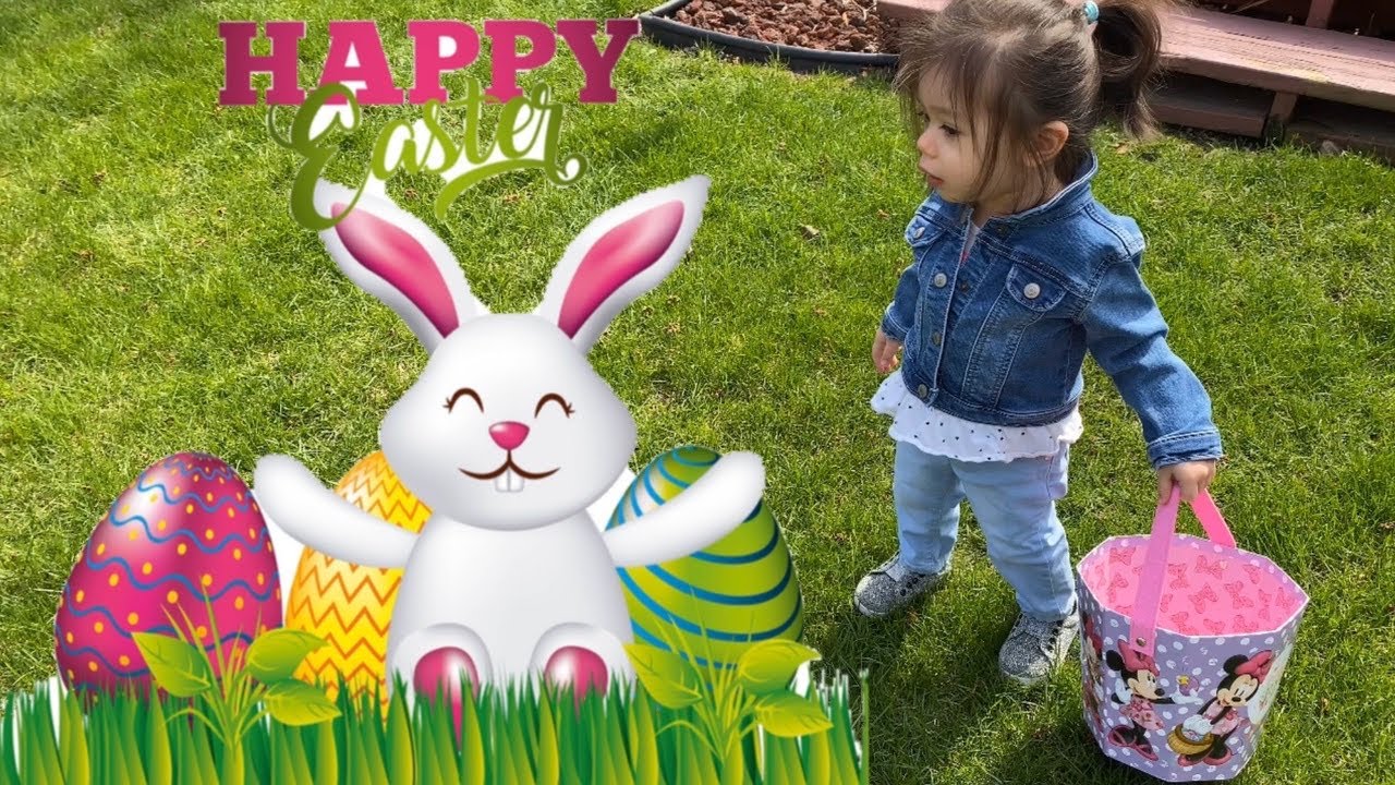 First Easter Egg Hunt #2020 | kyotchloe - YouTube
