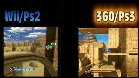 Sonic Unleashed Shamar realtime comparison