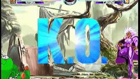 MvC2 Online (360): Golden Nismor vs Romneto pt 1 .:5.17.11:.