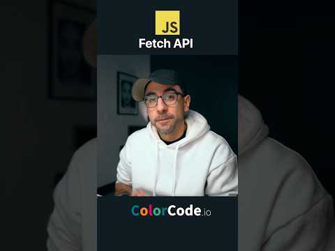 JavaScript Fetch API 👨🏻‍💻 in 1 Minute #shorts