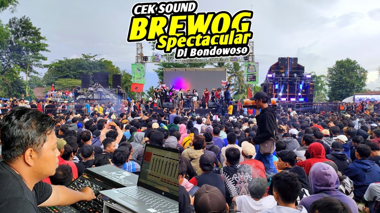 Detik-detik Brewog Audio Cek Sound Spectacular Di Bondowoso Bareng ARG