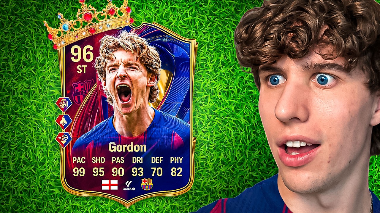 I Forced Barcelona to Build Around Anthony Gordon