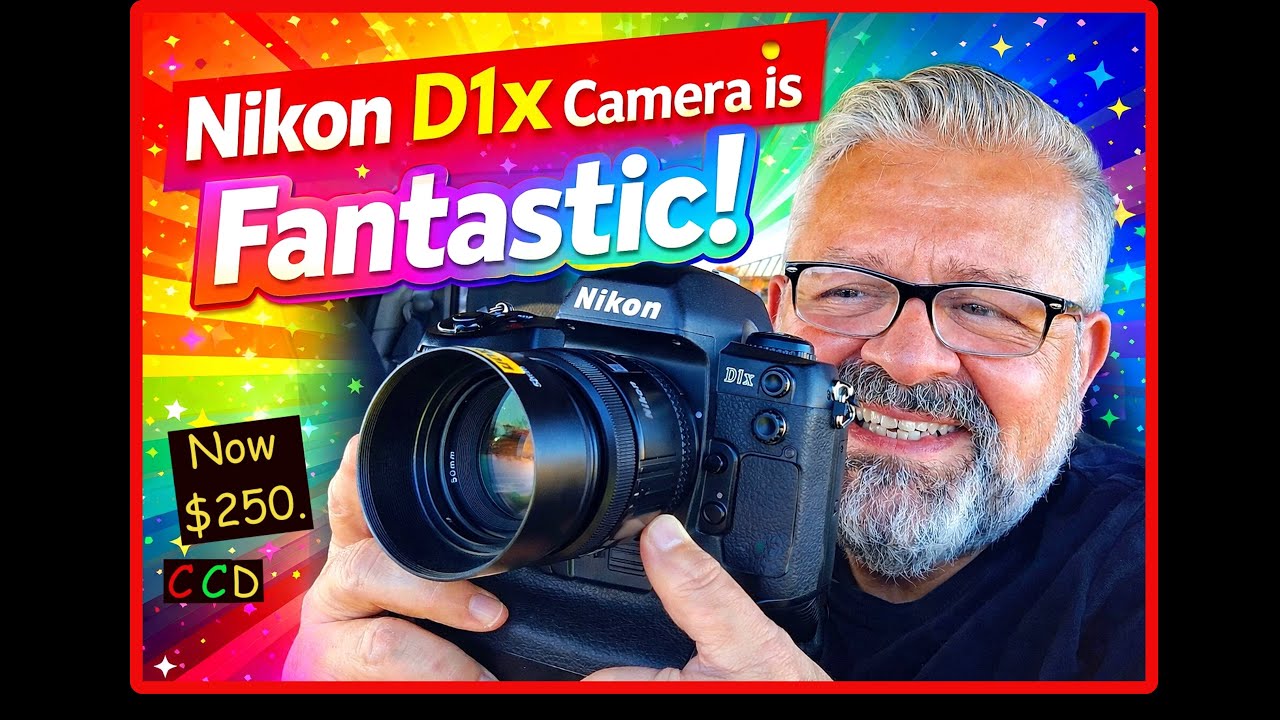 Nikon D1x Camera CCD | DSLR Review AF Nikkor 50mm f1.4 Lens