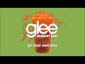 Go your own way  glee full studio