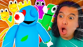 ENCONTRÉ A LOS RAINBOW FRIENDS ZOMBIES en ROBLOX