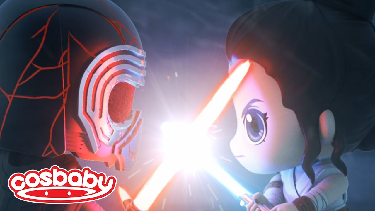 Star Wars: The Rise of Skywalker - Rey and Kylo Ren Cosbaby - YouTube