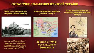 Бойові дії 1942 1944 рр  Звільнення території України