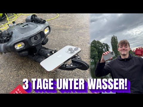 Kanu gekentert – iPhone & JBL 3 Tage unter Wasser! → Gerettet mit ROV Drohne