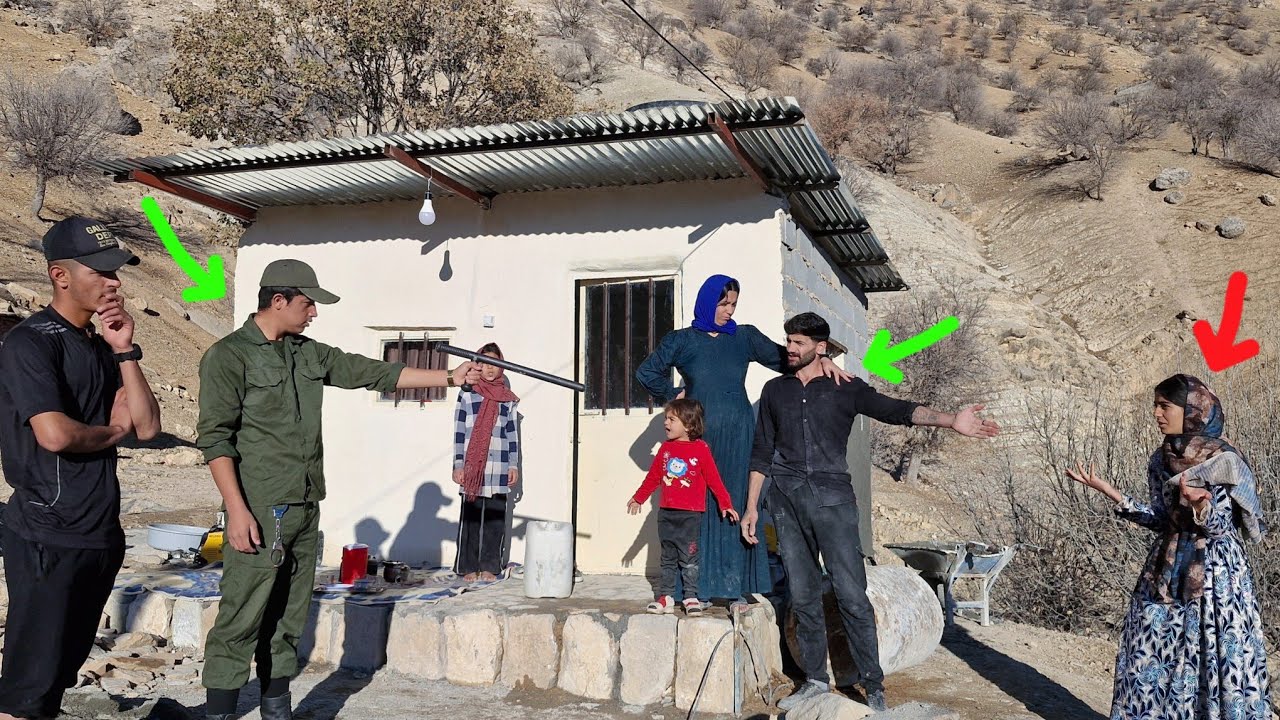 Winter Tension : Ali Works on the House as Police Step In to Protect Shahrbanu ❄🏠👮‍♂️