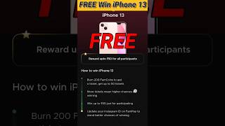 fampay free win iPhone 13 🙀giveaway free😍how to buy tickets free 🔥#shorts #fampay #rewards #iphone13 screenshot 5